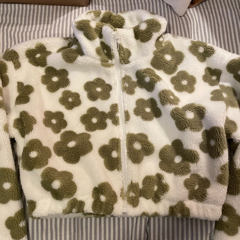 Floral Cropped Jacket